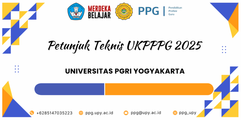 Cover Petunjuk Teknis UKPPPG 2025 – Direktorat Jenderal GTK
