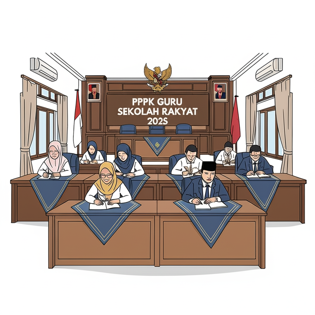 seleksi PPPK Guru Sekolah Rakyat 2025 oleh Kemensos