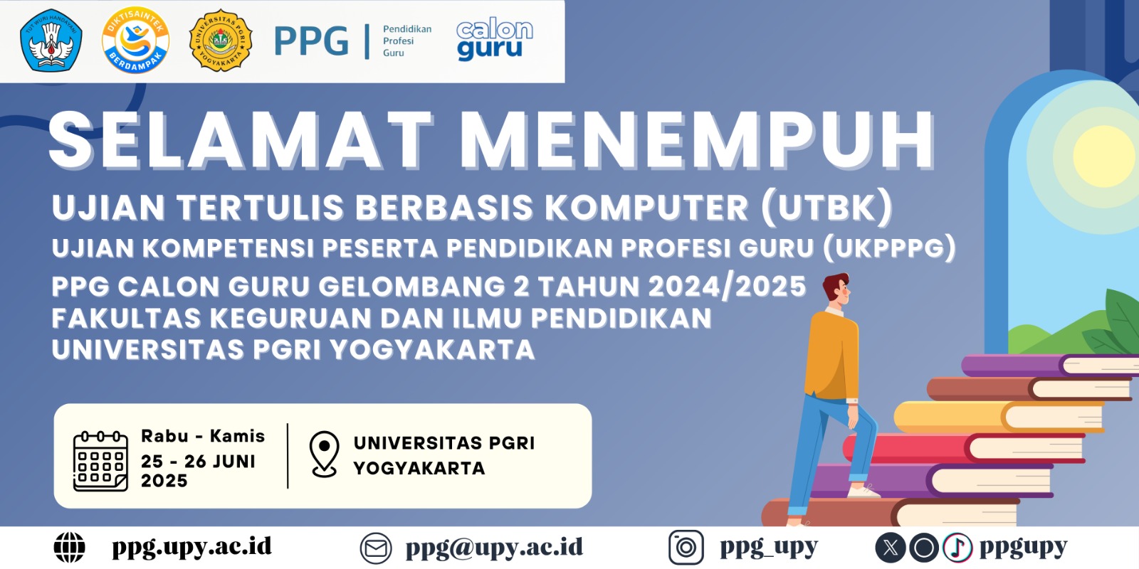 Selamat menempuh UTBK UKPPPG