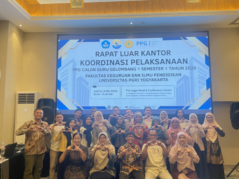 Kegiatan rapat luar kantor koordinasi pelaksanaan Program Pendidikan Profesi Guru FKIP UPY
